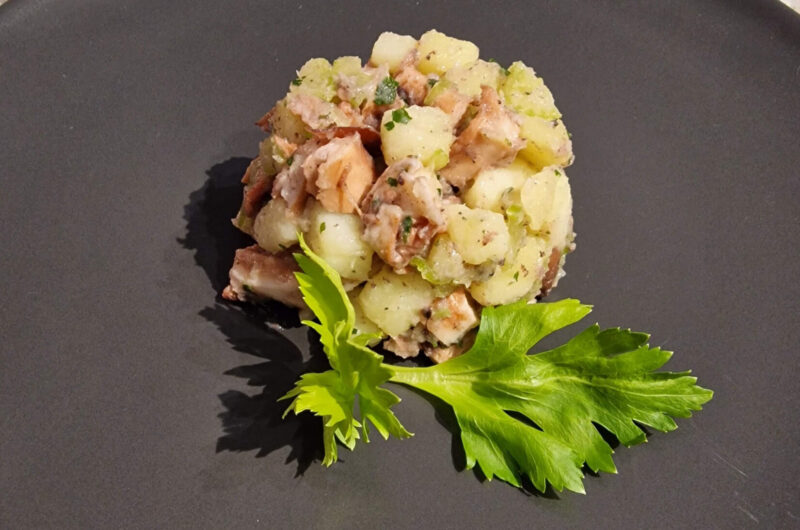 Insalata di Totano con Patate ed Olive Taggiasche