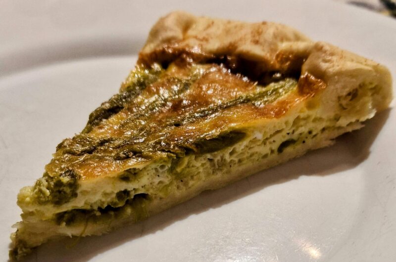 Torta Salata Zucchine, Asparagi e Uova