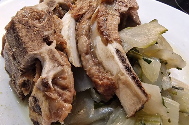Ossi di Maiale e Verdure Cotte con Secuquick