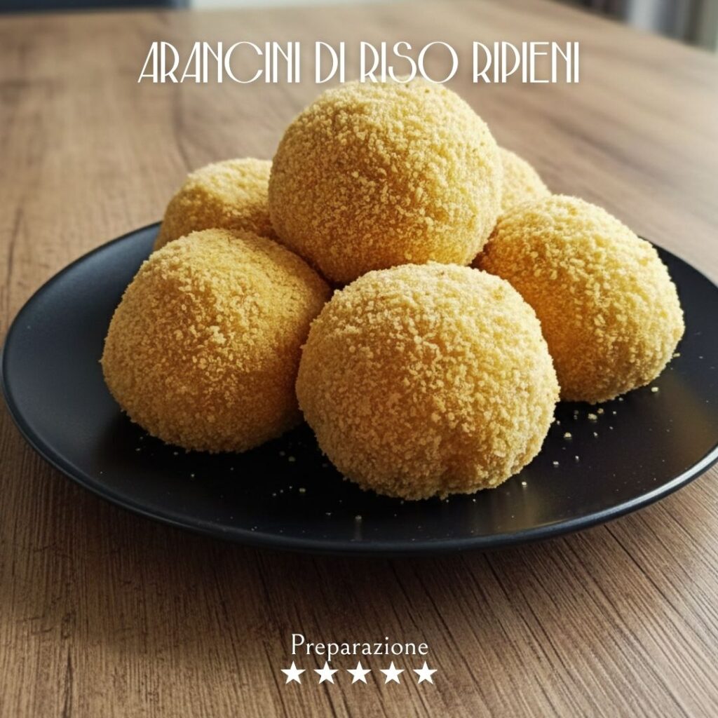 Arancini di riso ripieni
