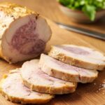 Arrosto di faraona ripiena