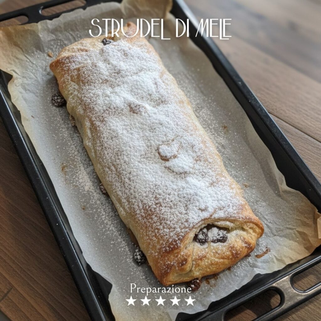 Strudel con zucchero