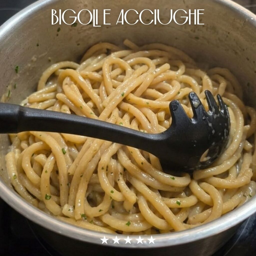 Bigoli in pentola