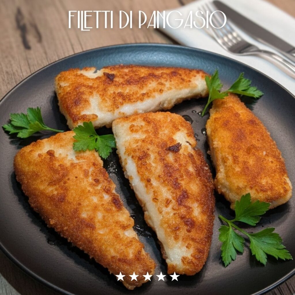Filetti di Pangasio nel piatto