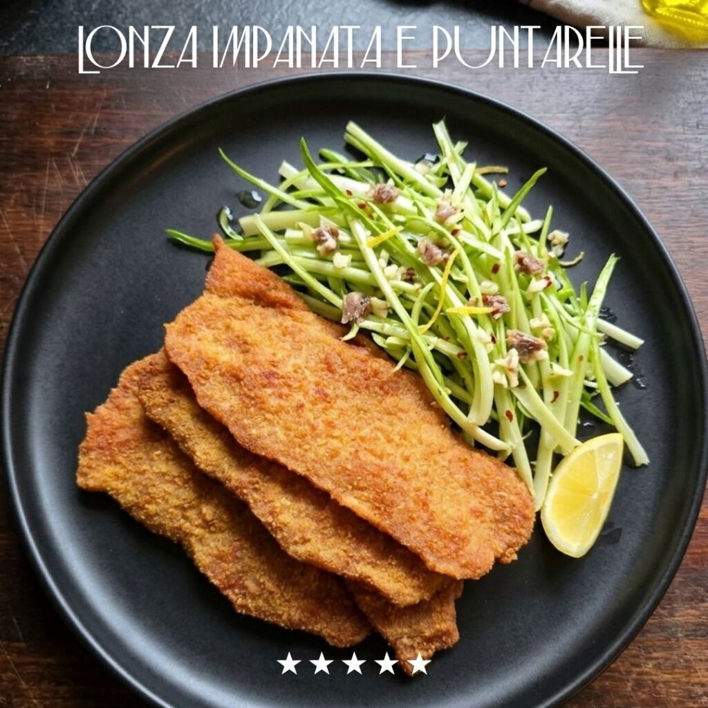 Lonza e puntarelle